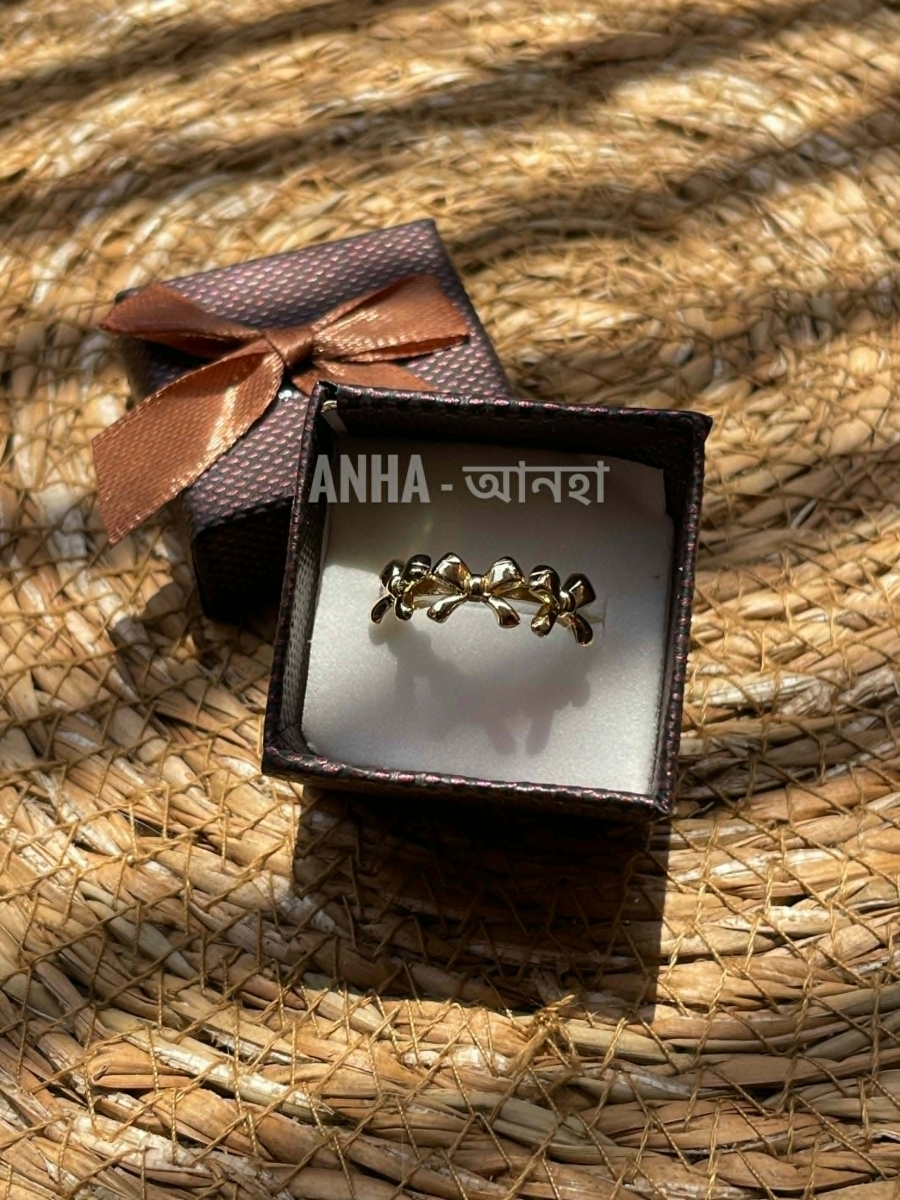 Bow Finger Ring