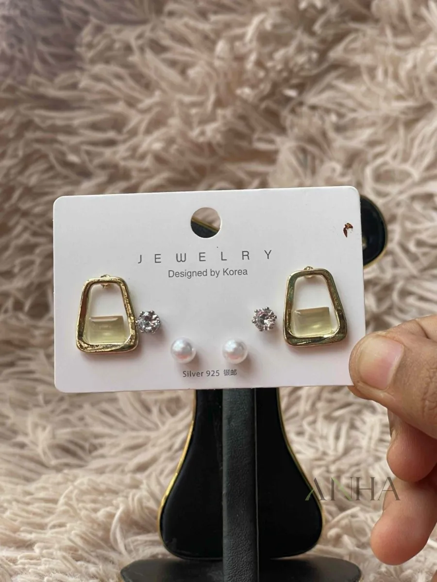 Gold White 3 in 1 set